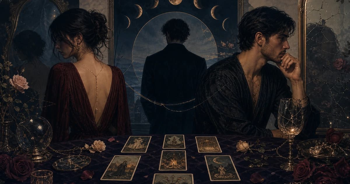 Cómo hacer una tirada de infidelidad en Tarot