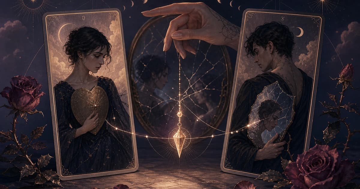 Tarot bei Eifersucht und Unsicherheit in Beziehungen
