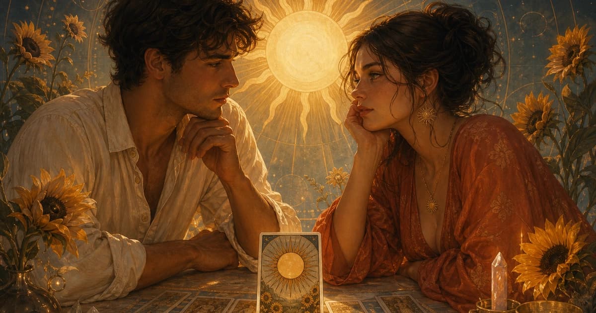 Cómo interpretar El Sol en un pronóstico de Tarot