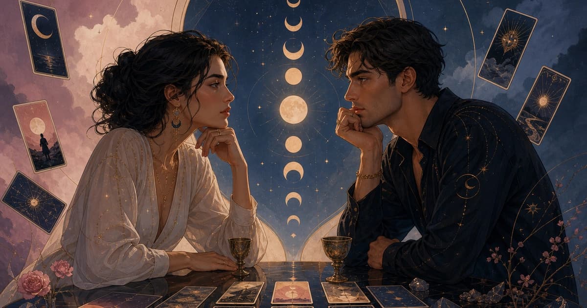 Tarot-Legung für eine neue Bekanntschaft