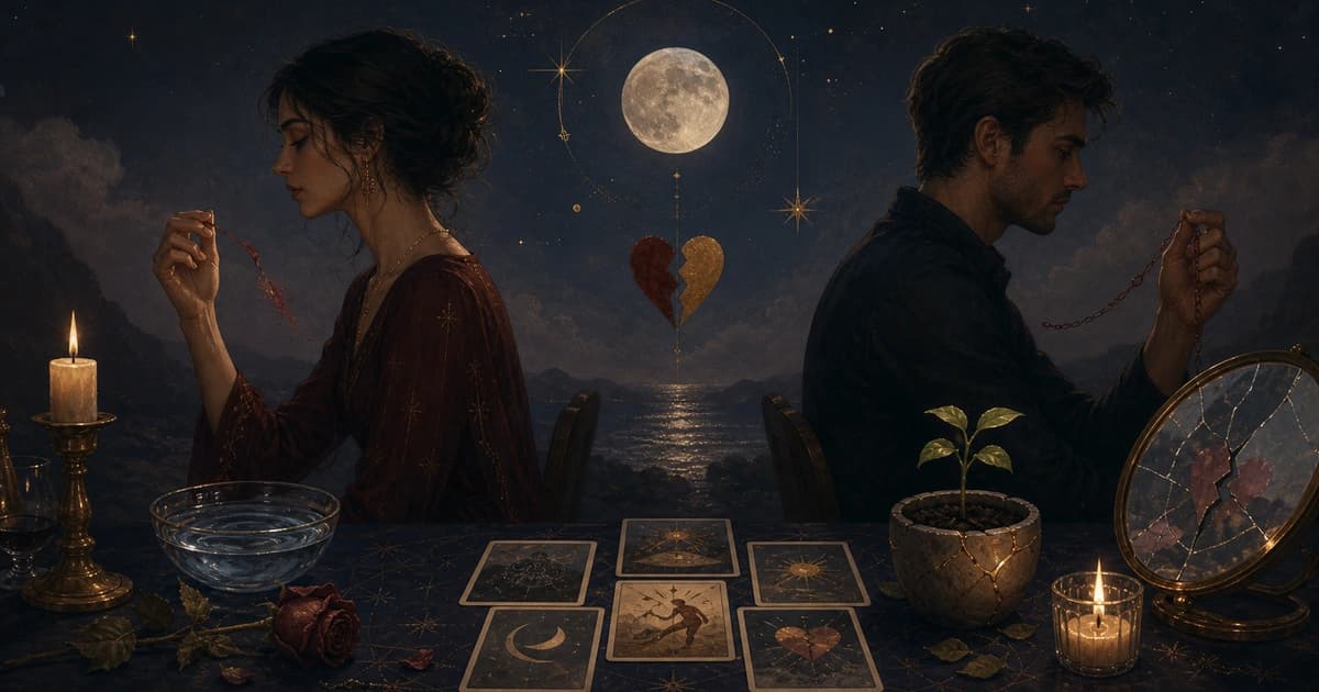 Tarot First-Aid Spread for the First Week After a Breakup