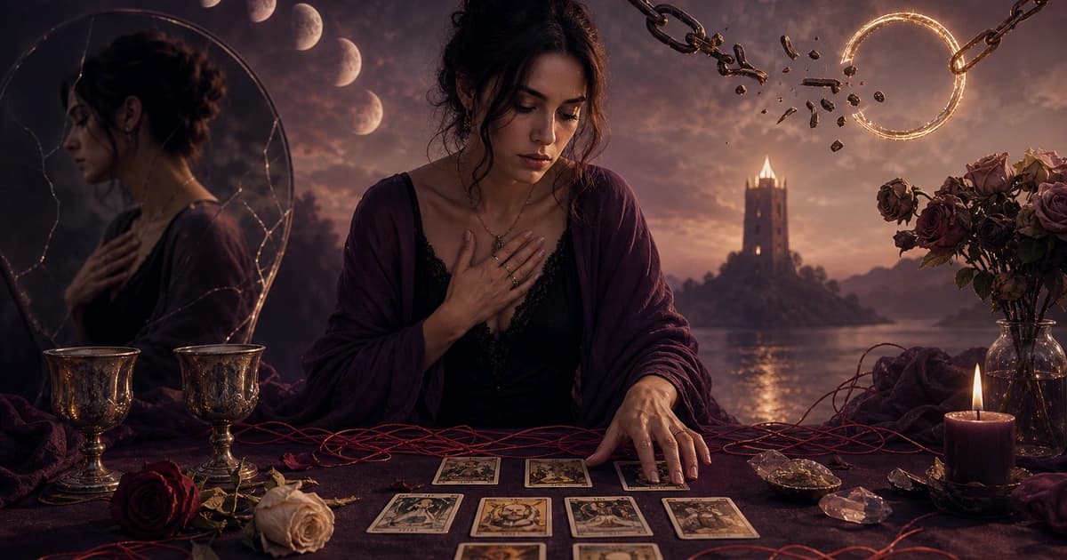 Selbstsabotage vor einer neuen Beziehung mit Tarot erkennen