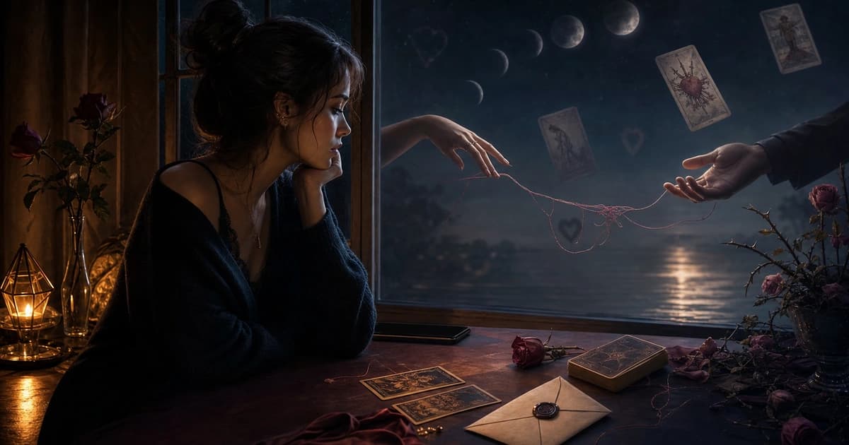 Ansiedad durante el contacto cero: tarot para volver a ti