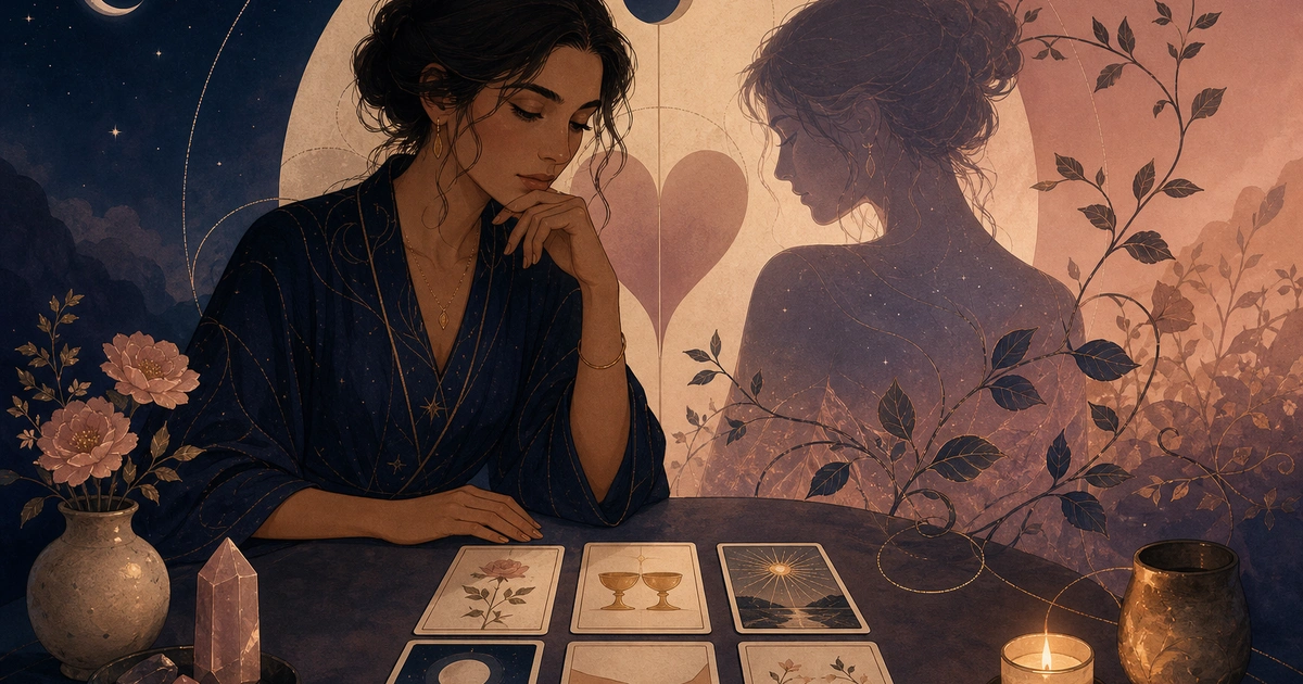 Wie man eine Liebeslegung mit Tarot macht