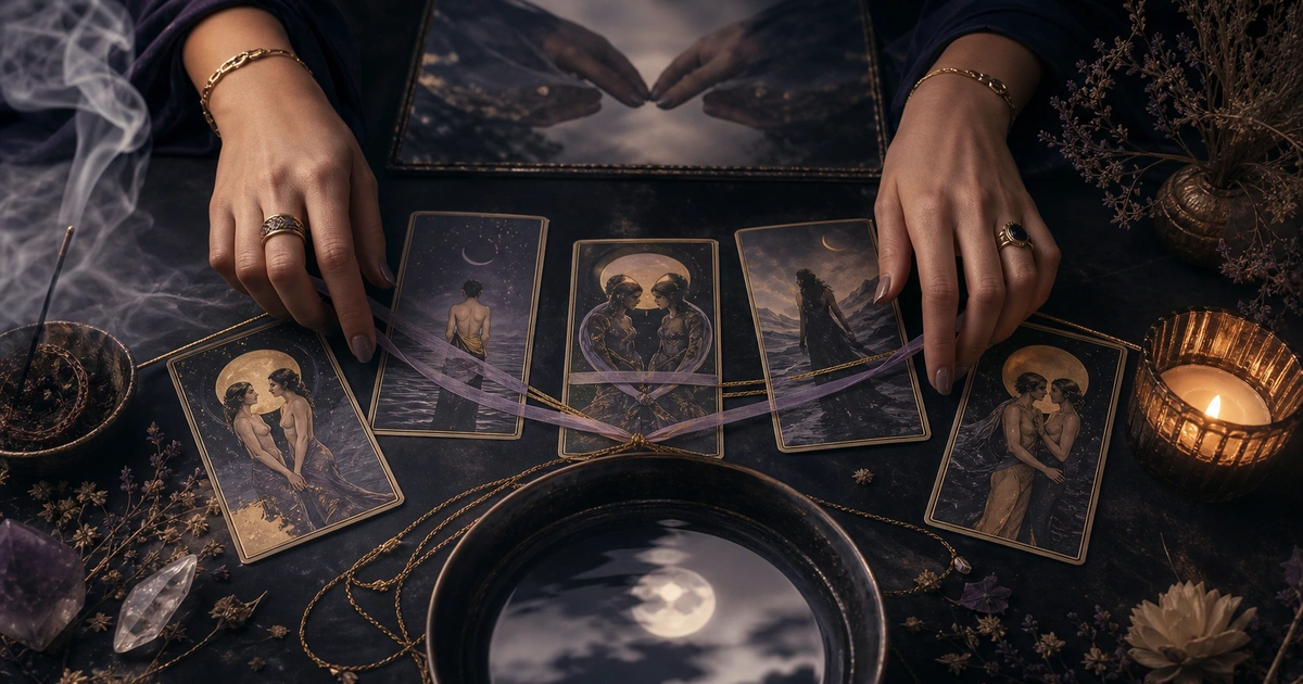 Wie man ein Tarot-Deck nach der Legung reinigt