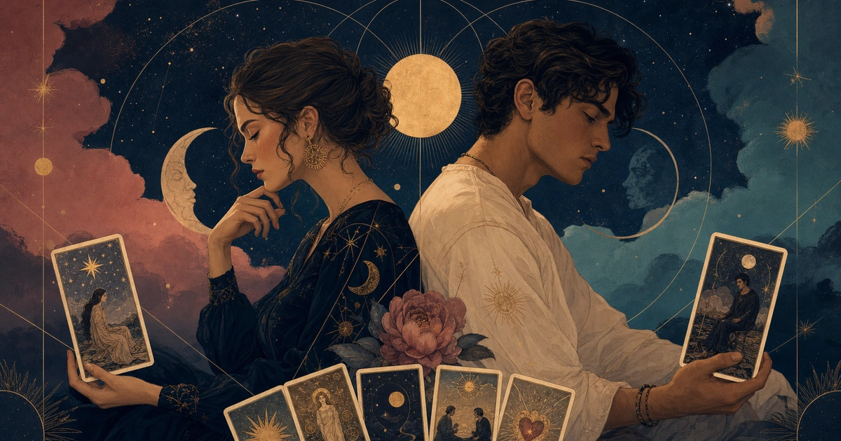 Como hacer una tirada de compatibilidad en tarot