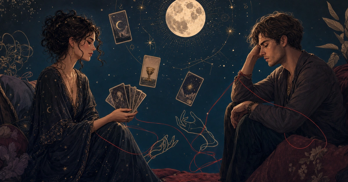 Como hacer una tirada de relacion en tarot