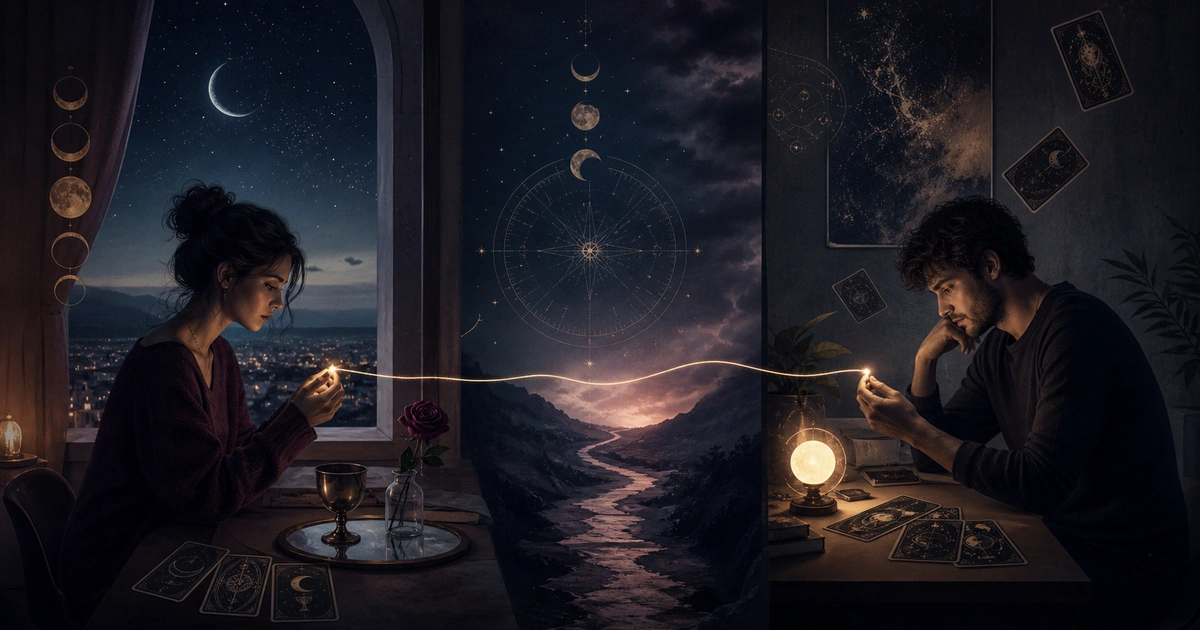 Tarot para relaciones a distancia: ¿este amor tiene futuro?
