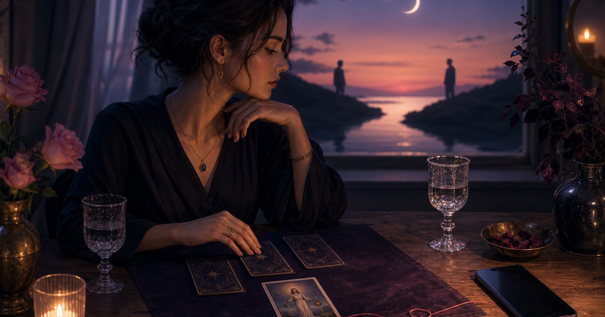 Revisiones con tarot durante el no contacto sin caer en obsesion