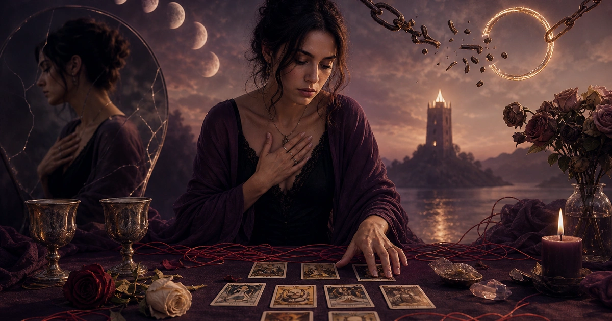 Tirada de tarot para detectar autosabotaje antes de una nueva relacion
