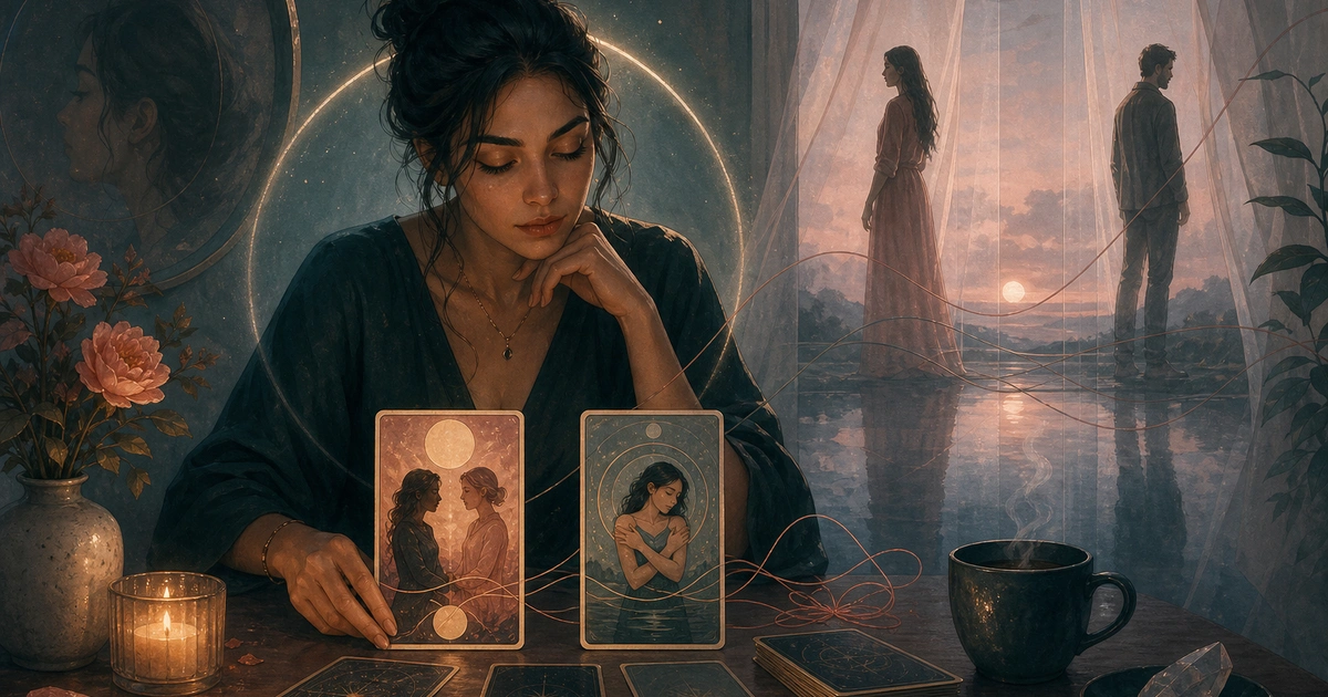 Tarot-Legung bei ängstlicher Bindung beim Dating