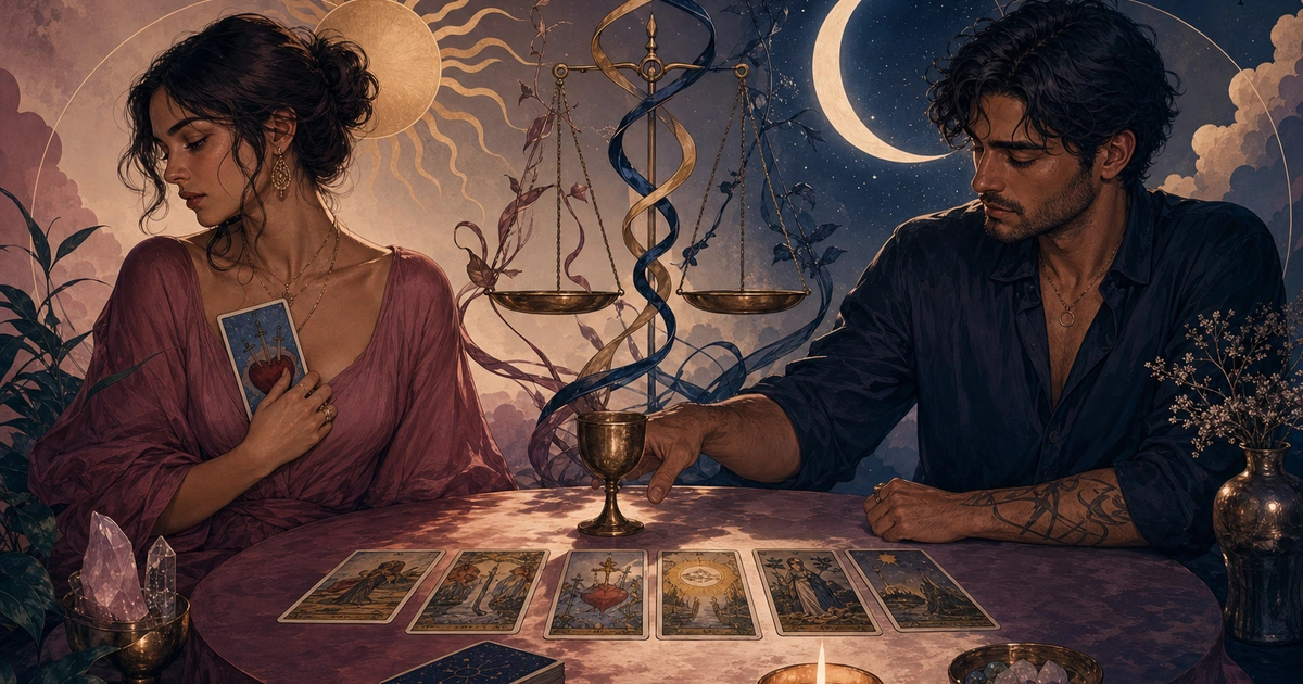 Co-Abhängigkeit oder Liebe? Was Tarot sichtbar macht