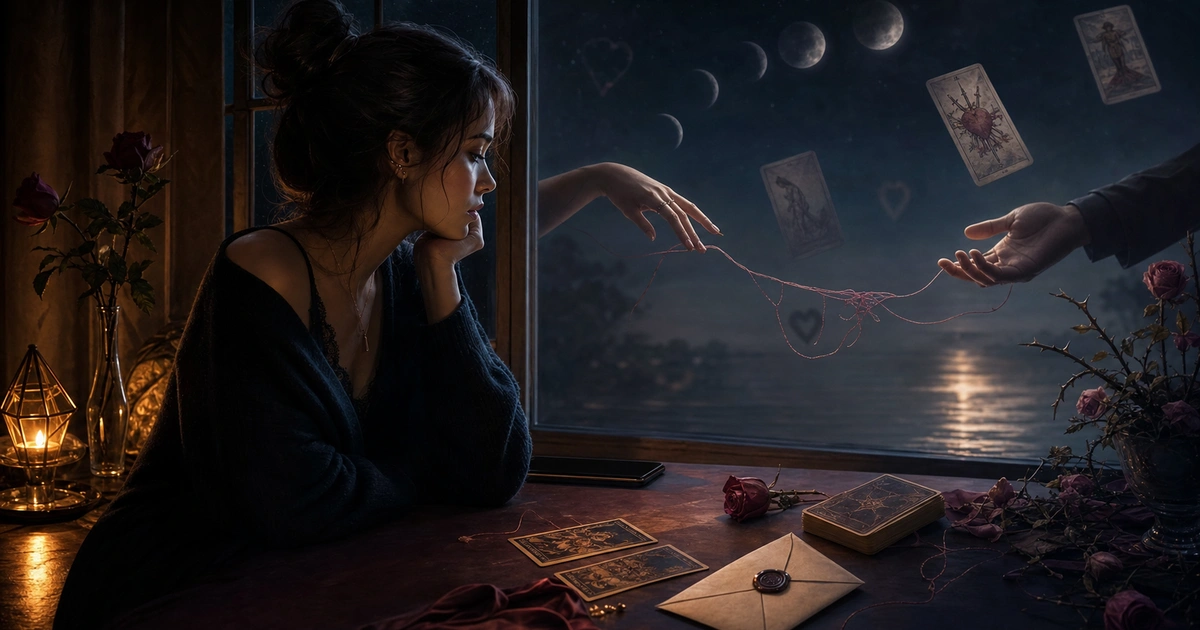 Ansiedad en no contact: tirada de tarot para estabilizarte