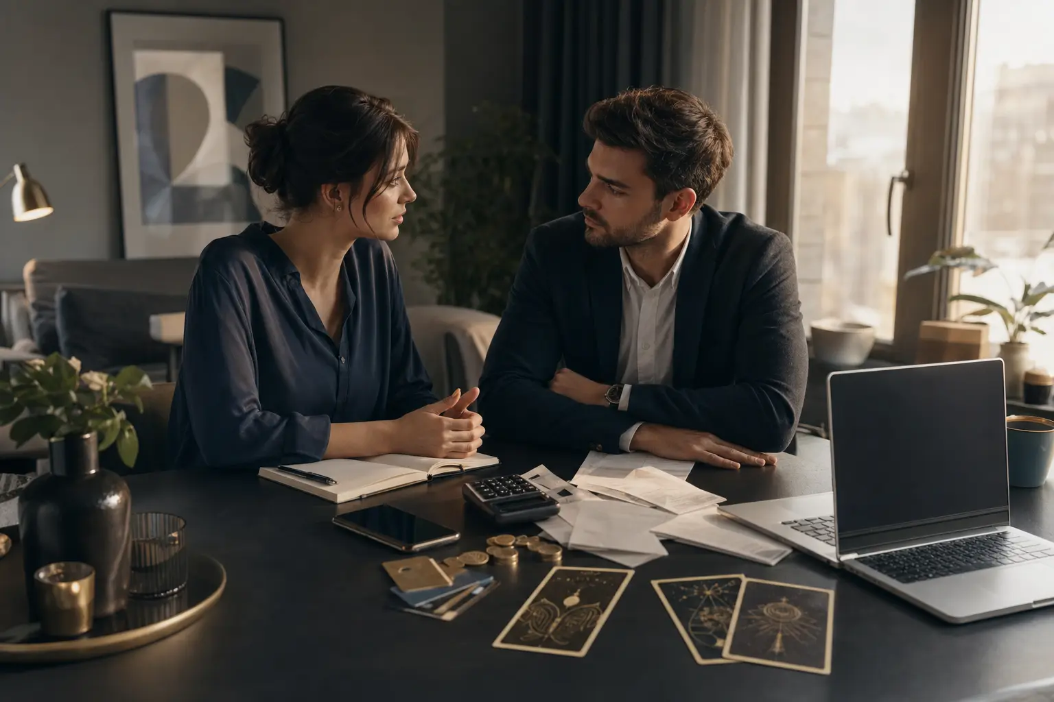 Gemeinsames Budget mit Tarot-Impulsen aufbauen