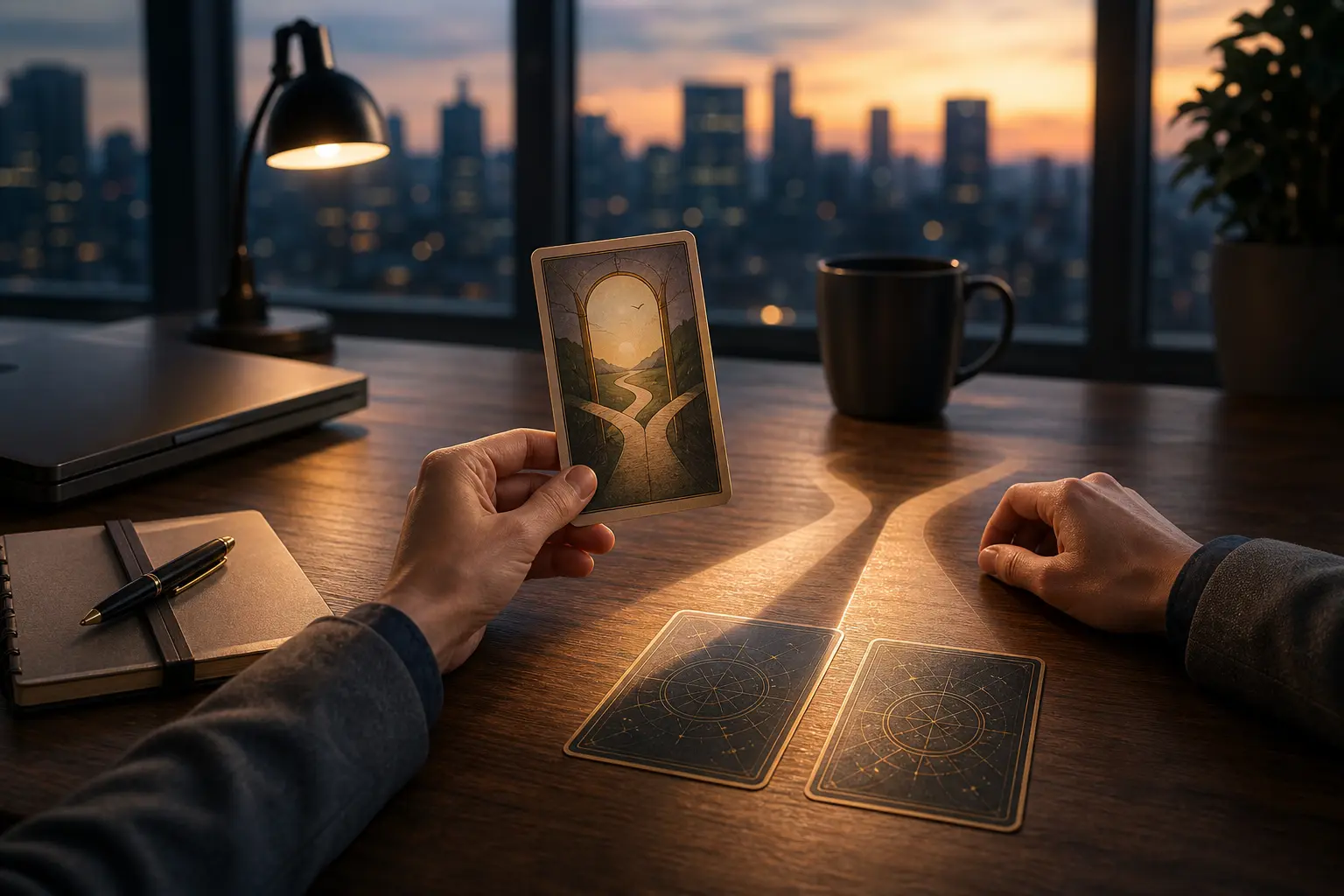 Tarot beim Jobwechsel: So entscheidest du ohne Panik